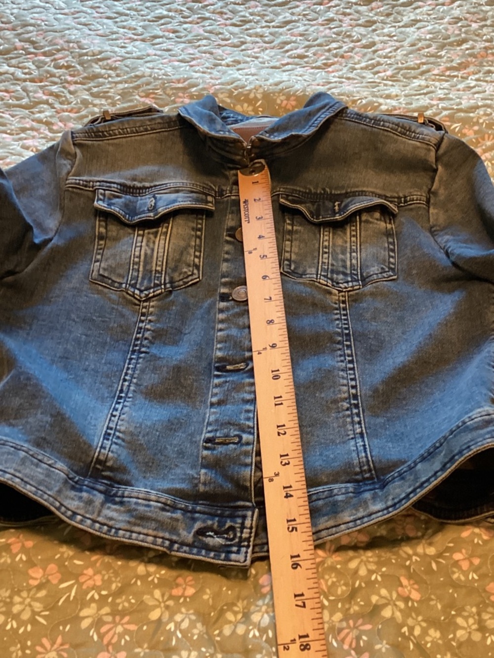 Burberry Brit denim jacket L - Picture 9 of 12